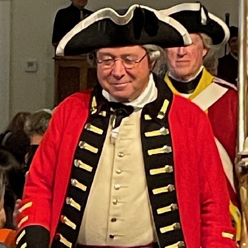 British Gen. Gage reenactor