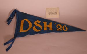 State Hospital Pennant and Invitation