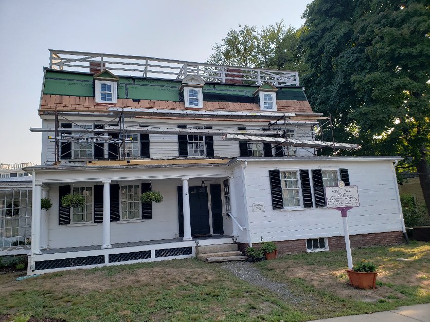 Jeremiah Page House roof repairs